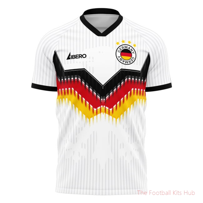 Germany Retro Home Concept Kit Adult Short Sleeve-unisoccer store