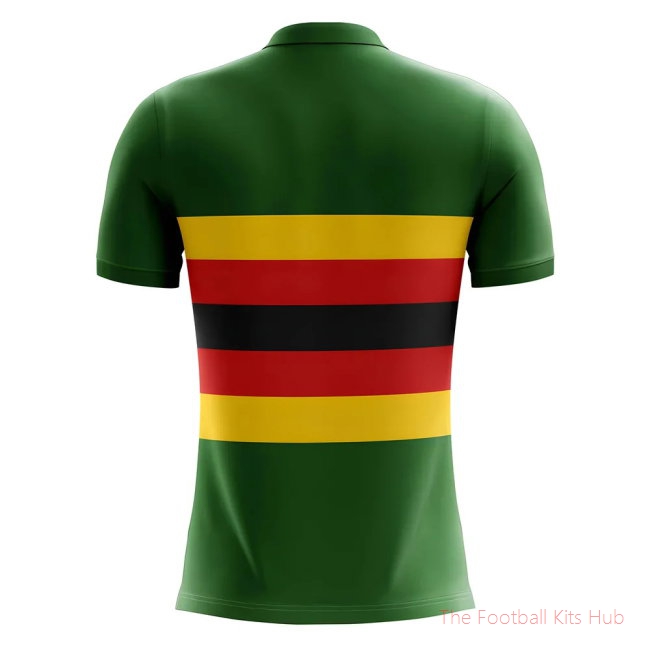 2025-2026 Zimbabwe Home Concept Football Shirt - Womens-unisoccer store
