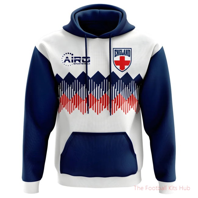 2025-2026 England Home Concept Football Hoody (Kids)-unisoccer store