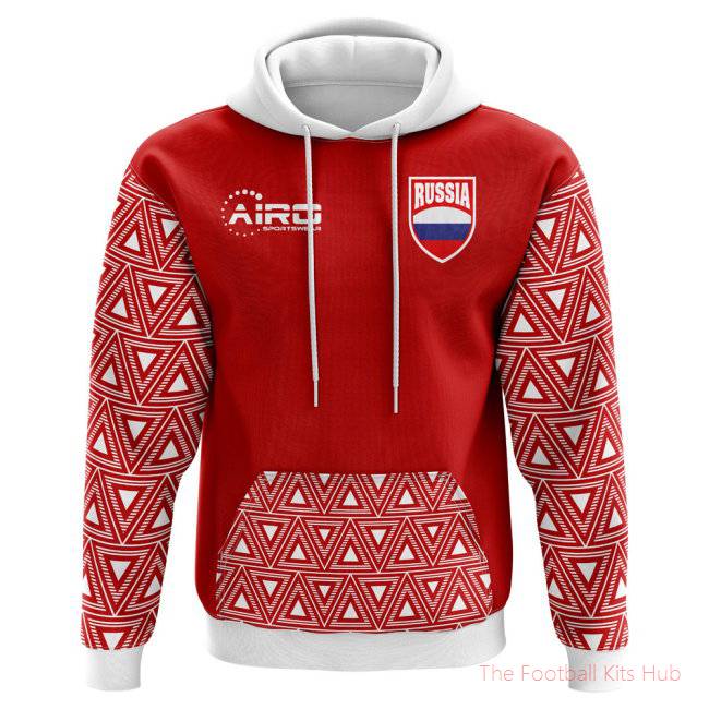 2025-2026 Russia Home Concept Football Hoody (Kids)-unisoccer store