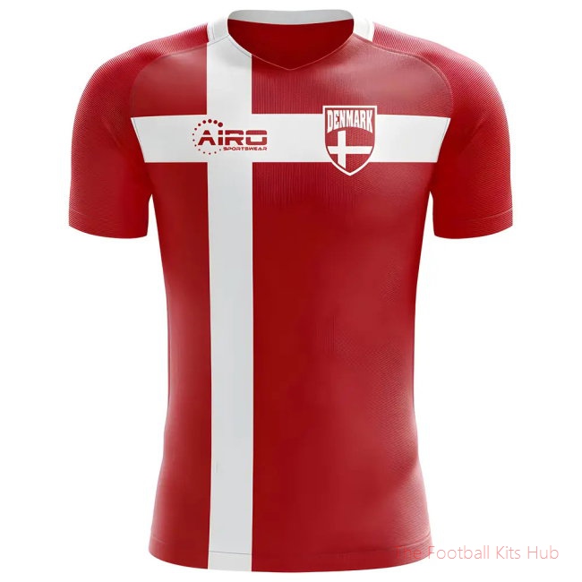 2025-2026 Denmark Flag Concept Football Shirt (Schmeichel 1) - Kids-unisoccer store