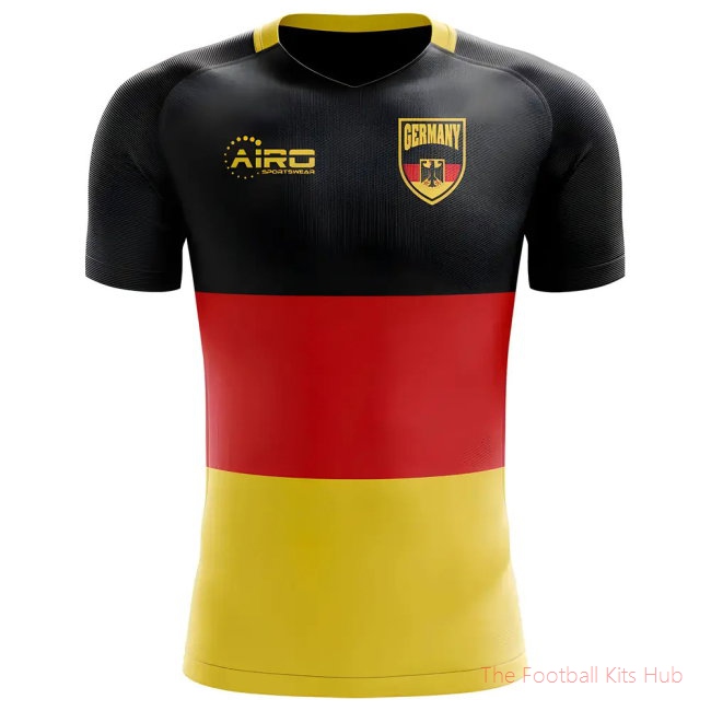 2025-2026 Germany Flag Concept Football Shirt (Ozil 10) - Kids-unisoccer store