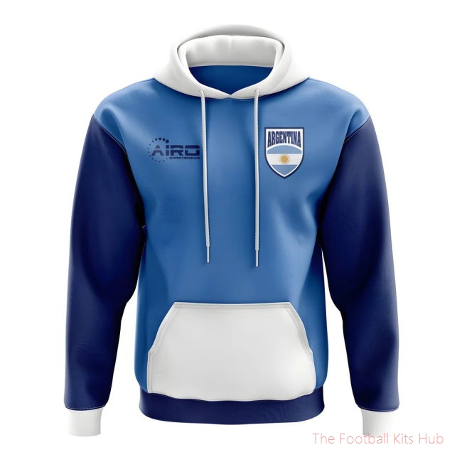 Argentina Concept Country Football Hoody (Sky)-unisoccer store