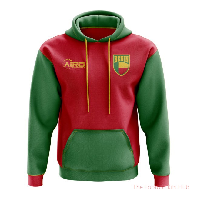 Benin Concept Country Football Hoody (Red)-unisoccer store