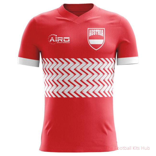 2025-2026 Austria Home Concept Football Shirt - Womens-unisoccer store