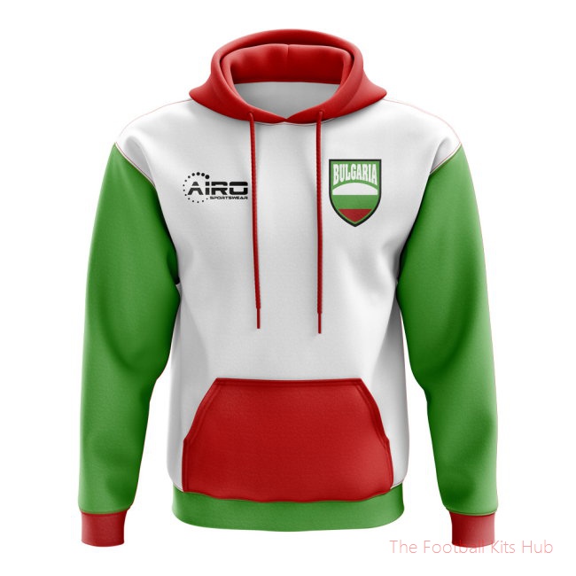 Bulgaria Concept Country Football Hoody (White)-unisoccer store