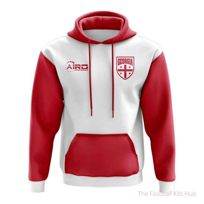 Georgia Concept Country Football Hoody (White)-unisoccer store