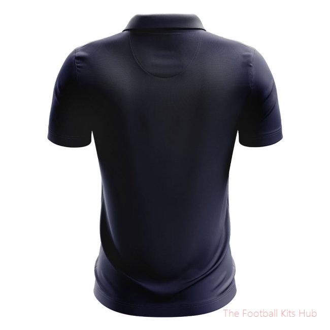 South Korea Football Polo Shirt (Navy)-unisoccer store