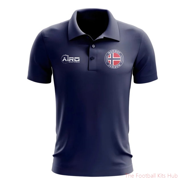 Norway Football Polo Shirt (Navy)-unisoccer store
