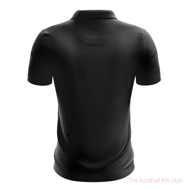 Nigeria Football Polo Shirt (Black)-unisoccer store