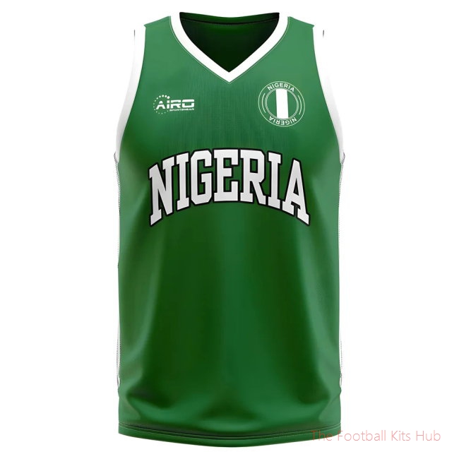 Nigeria Home Concept Basketball Shirt - Baby-unisoccer store