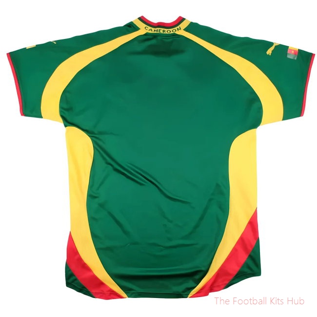 Cameroon 2000-02 Home Shirt (XL) (Very Good) (Song 4)-unisoccer store