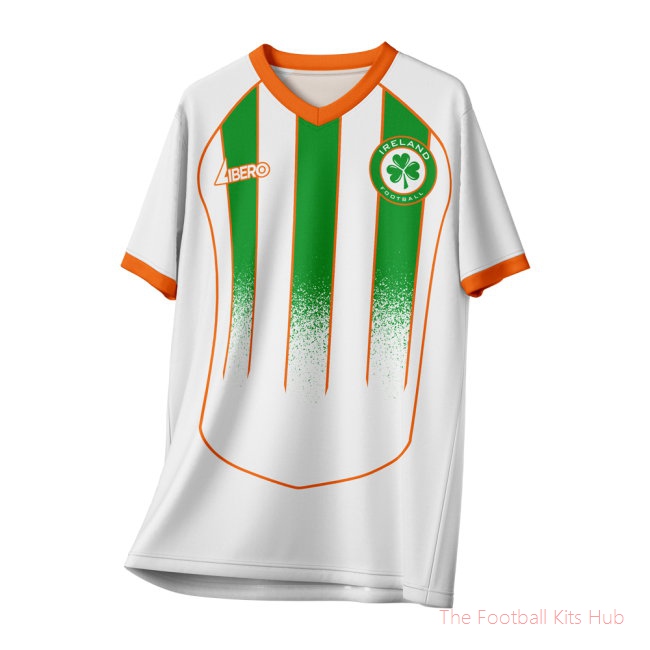 Ireland 1994 Away Vintage Style Concept Shirt Adult Short Sleeve-unisoccer store