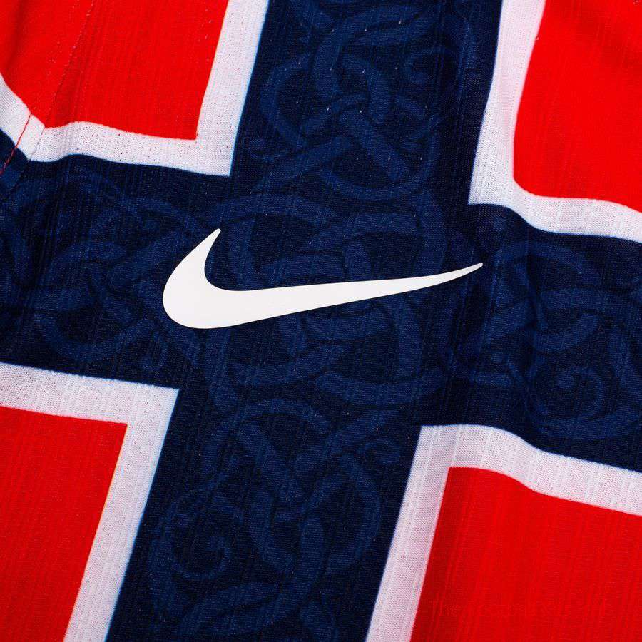 Norway Home Shirt World Cup 2026 Aero-FIT Authentic Kids-unisoccer store