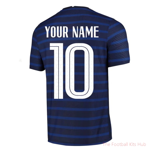 2020-2021 France Home Nike Vapor Match Shirt (Your Name)-unisoccer store