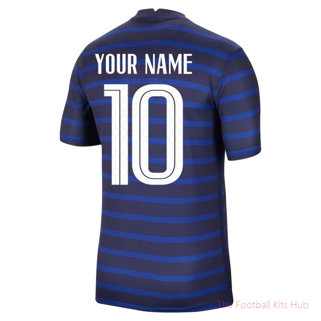 2020-2021 France Home Nike Football Shirt (Your Name)-unisoccer store