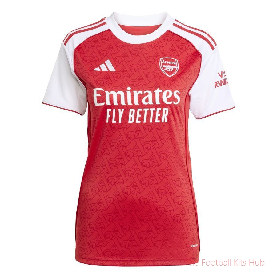 Arsenal Home Shirt 2025/26 Women-unisoccer store