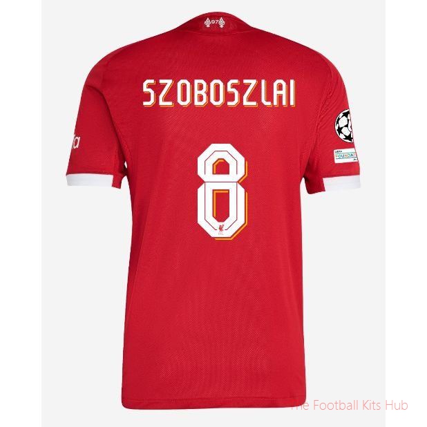 Liverpool Home Shirt Champions League 2025/26 Kids-unisoccer store