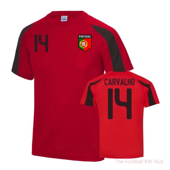 Portugal Sports Training Jersey (Carvalho 14)-unisoccer store