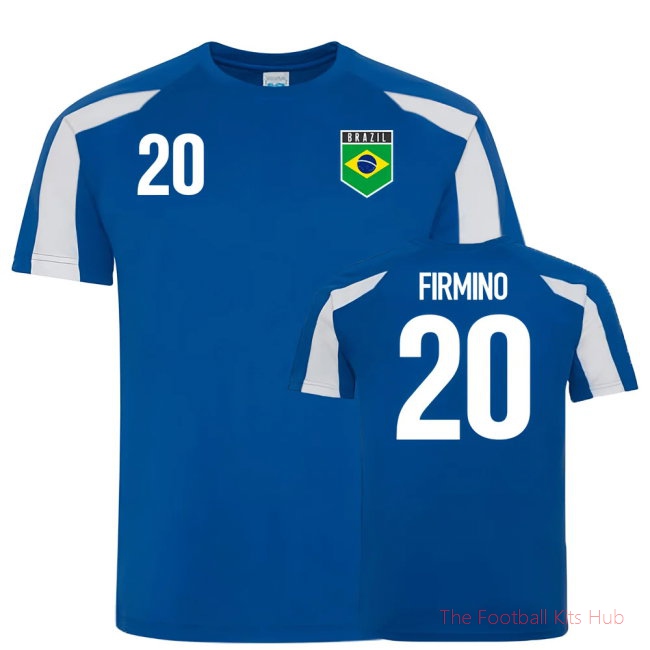 Brazil Sports Training Jersey (Firmino 20)-unisoccer store