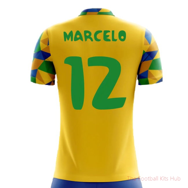 2025-2026 Brazil Home Concept Football Shirt (Marcelo 12)-unisoccer store