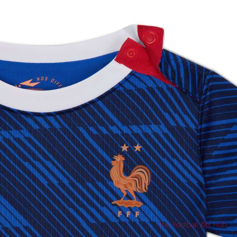 France Home Shirt World Cup 2026 Baby-Kit Kids-unisoccer store