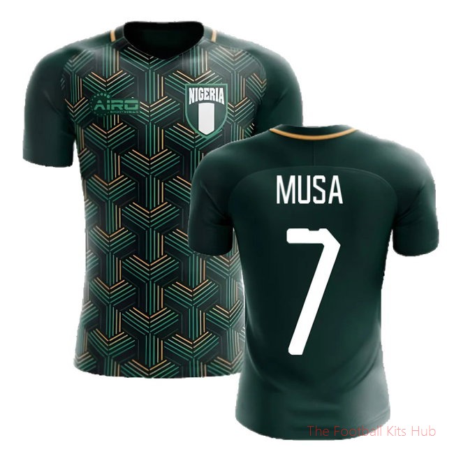 2025-2026 Nigeria Third Concept Football Shirt (Musa 7)-unisoccer store