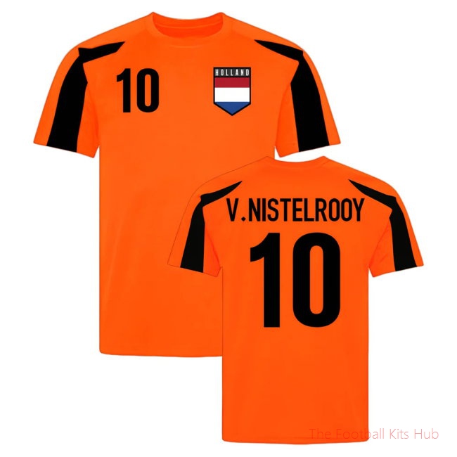 Holland Sports Training Jersey (V. Nistelrooy 10)-unisoccer store