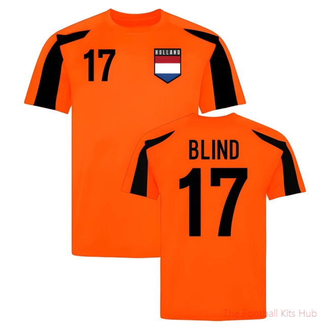 Holland Sports Training Jersey (Orange-Black) (Blind 17)-unisoccer store