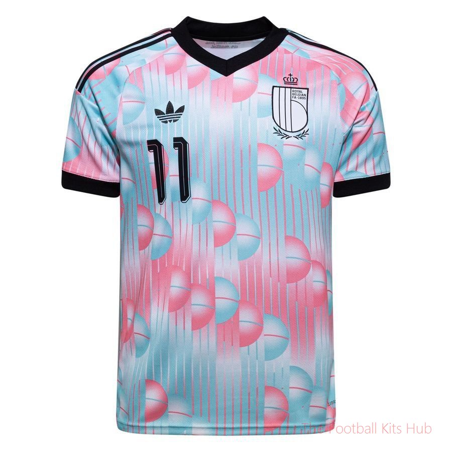 Belgium Away Shirt World Cup 2026 DOKU 11-unisoccer store