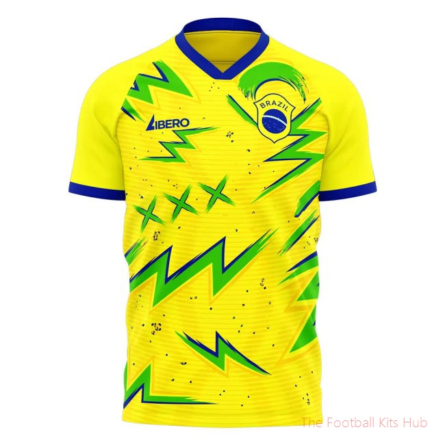 2025-2026 Brazil Concept Pre-Match Shirt Womens-unisoccer store