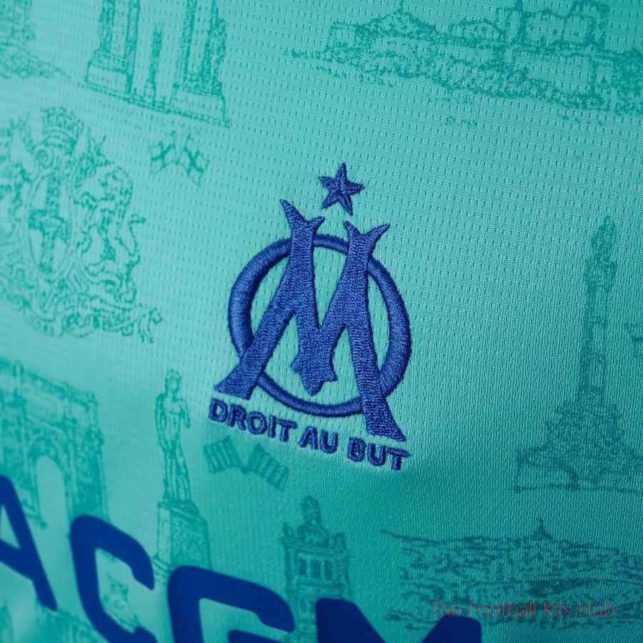 Marseille 4th Goalkeeper Shirt 2025/26 Kids-unisoccer store