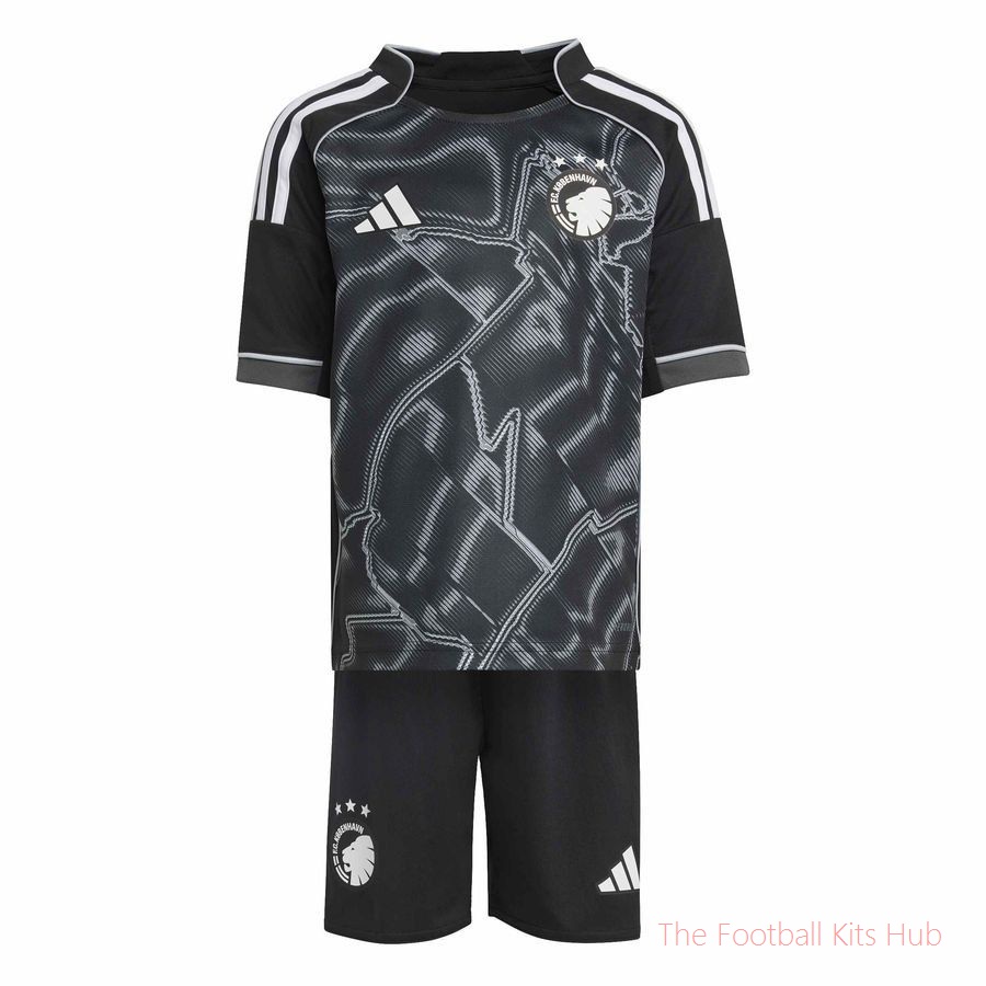 FC Copenhagen Away Shirt Mini-Kit 2025/26 Kids-unisoccer store