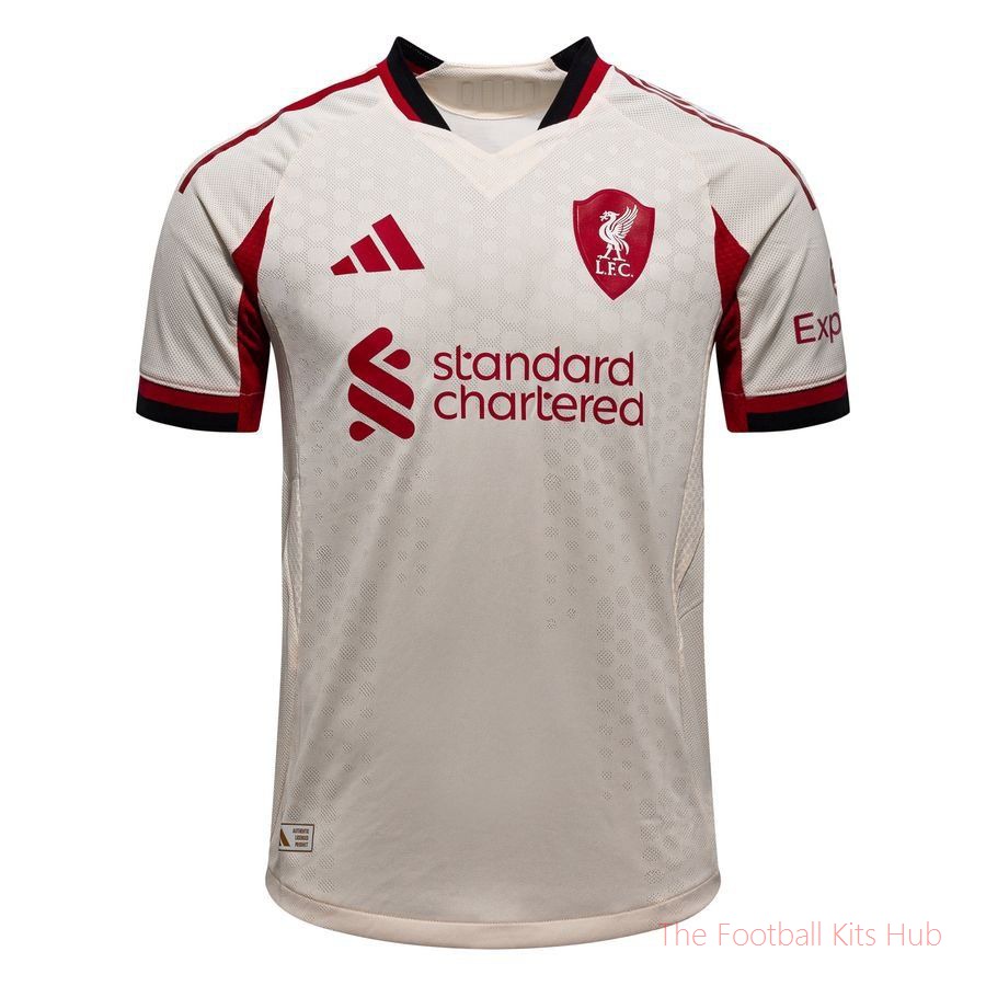 Liverpool Away Shirt 2025/26 Champions League Authentic M.SALAH 11-unisoccer store