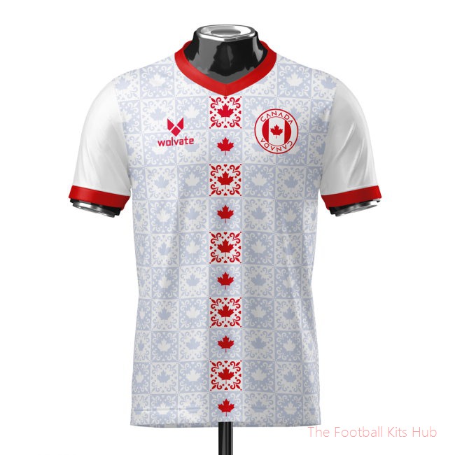 Canada Heritage Football Jersey (Wolvate) Adult Short Sleeve-unisoccer store