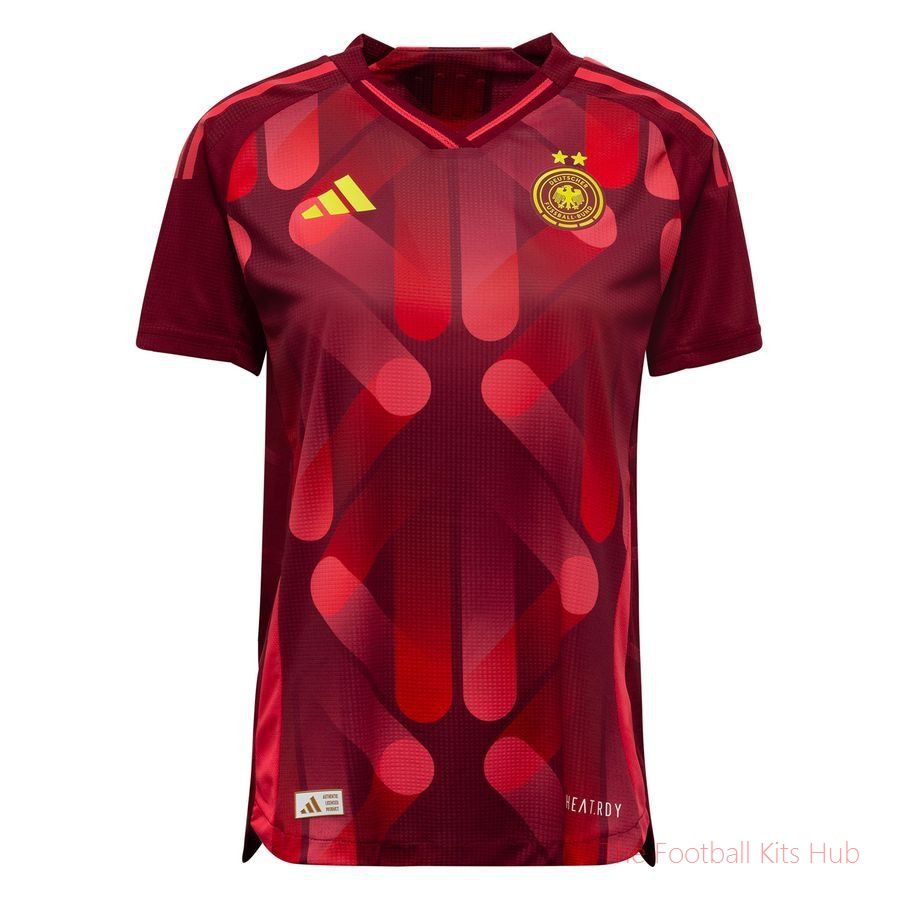 Germany Away Shirt Women's EURO 2025 Authentic Women-unisoccer store