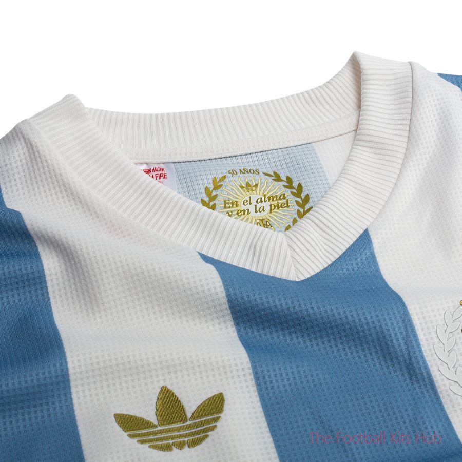 Argentina Home Shirt 50 Years Anniversary Kids LIMITED EDITION-unisoccer store