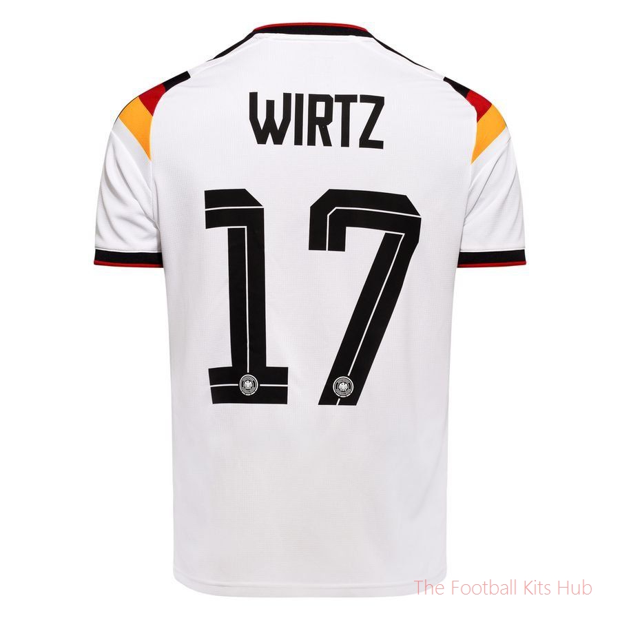 Germany Home Shirt World Cup 2026 WIRTZ 17-unisoccer store