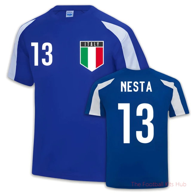Italy Sports Training Jersey (Alessandro Nesta 13)-unisoccer store