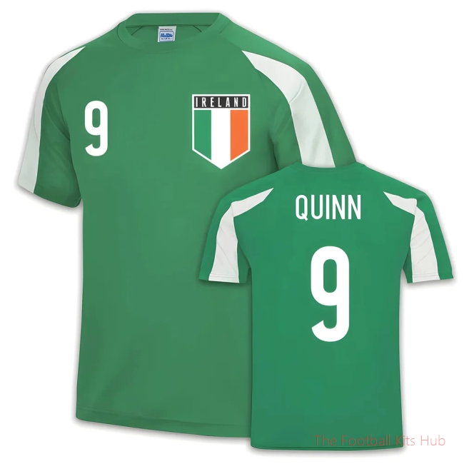 Ireland Sports Training Jersey (Niall Quinn 9)-unisoccer store