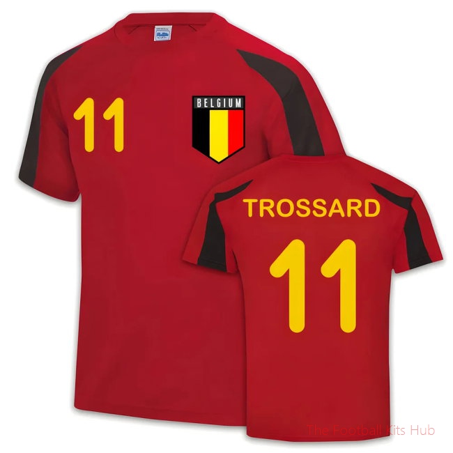 Belgium Sports Jersey Training (Leandro Trossard 11)-unisoccer store