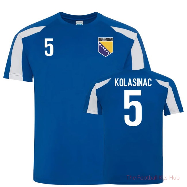 Bosnia and Herzegovina Sports Training Jerseys (Kolasinac 5)-unisoccer store