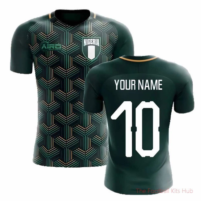 2025-2026 Nigeria Third Concept Football Shirt (Your Name)-unisoccer store