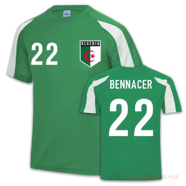 Algeria Sports training Jersey (Ismael Bennacer 22)-unisoccer store