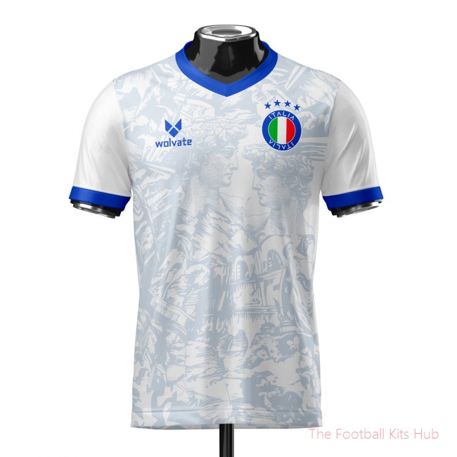 Italy Heritage Football Jersey (Wolvate) Adult Short Sleeve-unisoccer store