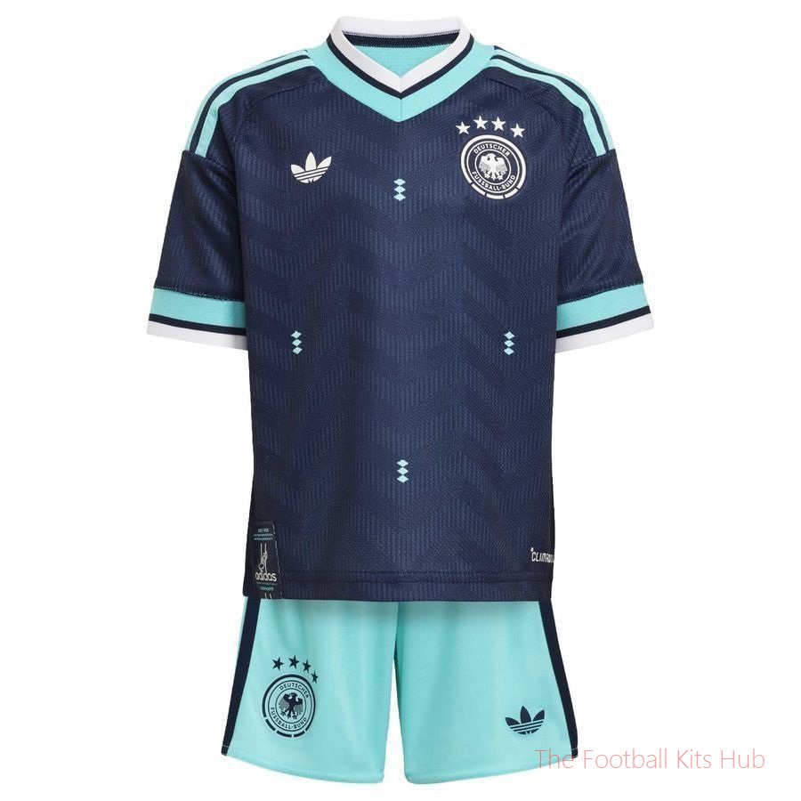 Germany Away Shirt World Cup 2026 Mini-Kit Kids-unisoccer store