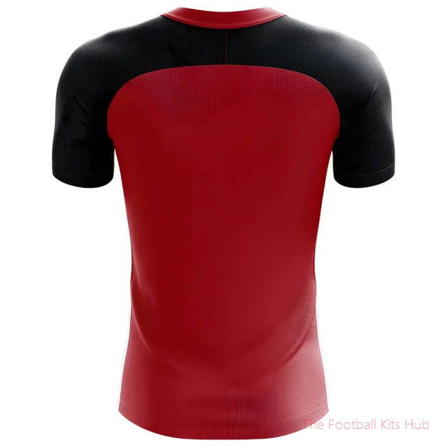 2025-2026 Albania Flag Concept Football Shirt - Womens-unisoccer store
