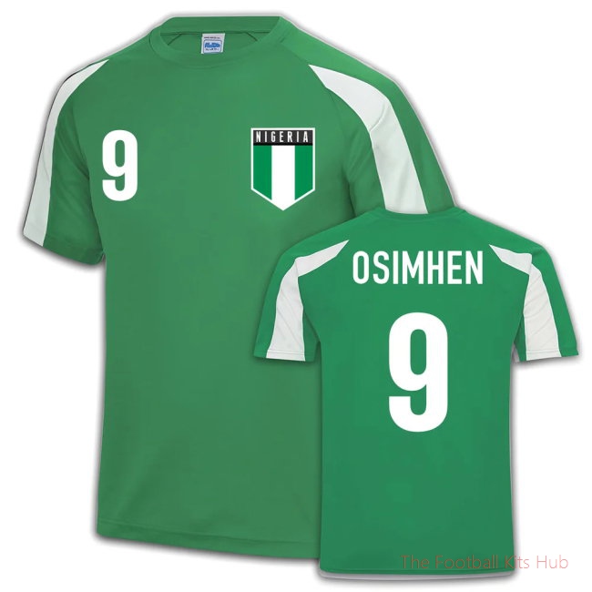 Nigeria Sports Training Jersey (Victor Osimhen 9)-unisoccer store