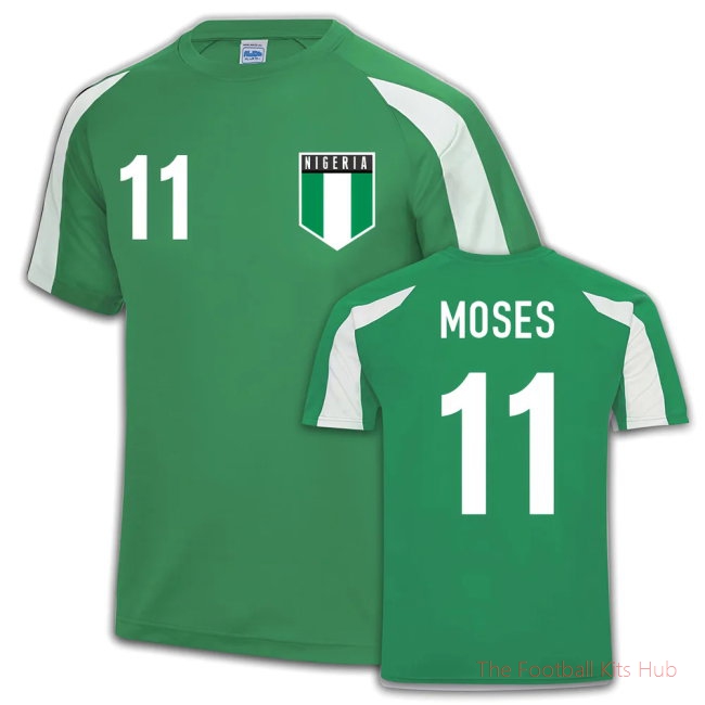 Nigeria Sports Training Jersey (Victor Moses 11)-unisoccer store