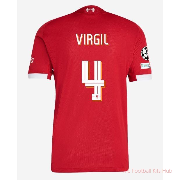 Liverpool Home Shirt Champions League 2025/26 Kids-unisoccer store